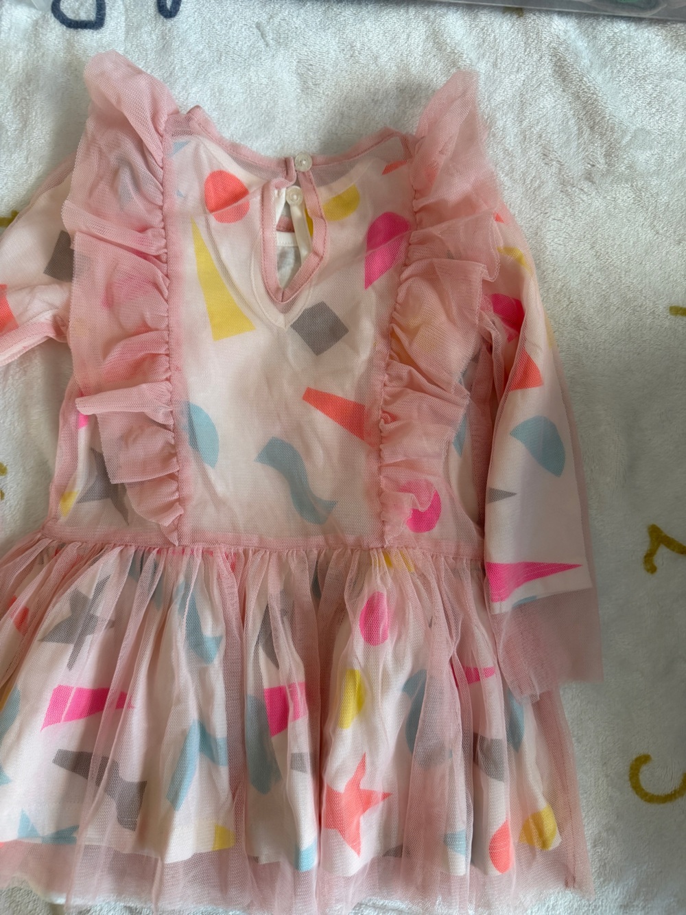 NWOT Stella McCartney Kids tulle dress with matching diaper cover - 12M - Picture 2 of 6